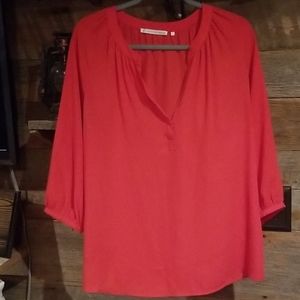 3/4 sleeve dress blouse